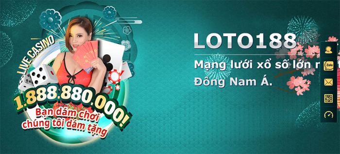 Loto188 là một cổng giải trí chuyên về xổ số cùng các trò chơi thể thao mini game