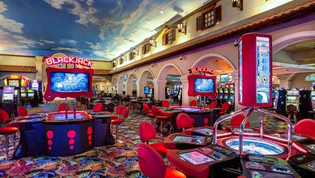 Mỗi casino lại có thể lắp các loại máy trong casino khác nhau