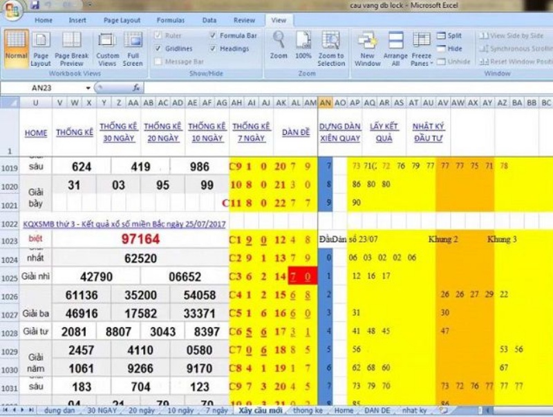 Tỷ lệ trúng của cách tính lô đề bằng Excel với các phương pháp soi lô khác