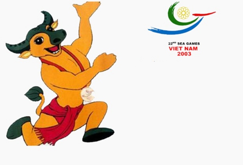 Mùa giải năm 2003, Việt Nam là nước chủ nhà đăng cai Sea Games với chú trâu vàng tuyệt đẹp làm biểu tượng