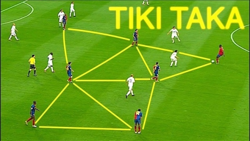 Tiki Taka là khái niệm dành riêng cho môn bóng đá