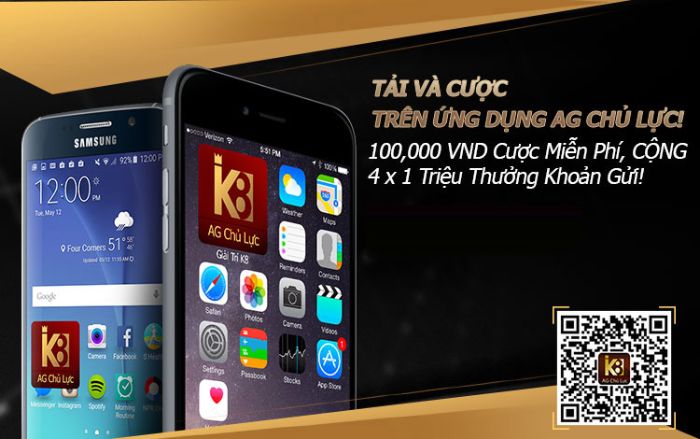 Chơi casino tại app K8 trên điện thoại rất tiện lợi